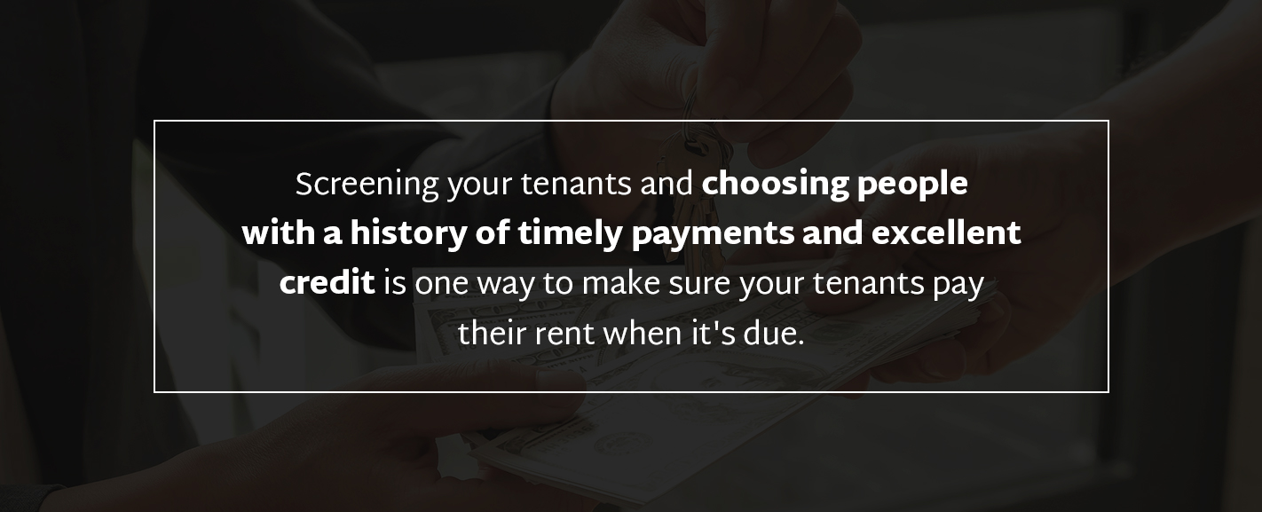 collect your rent on time